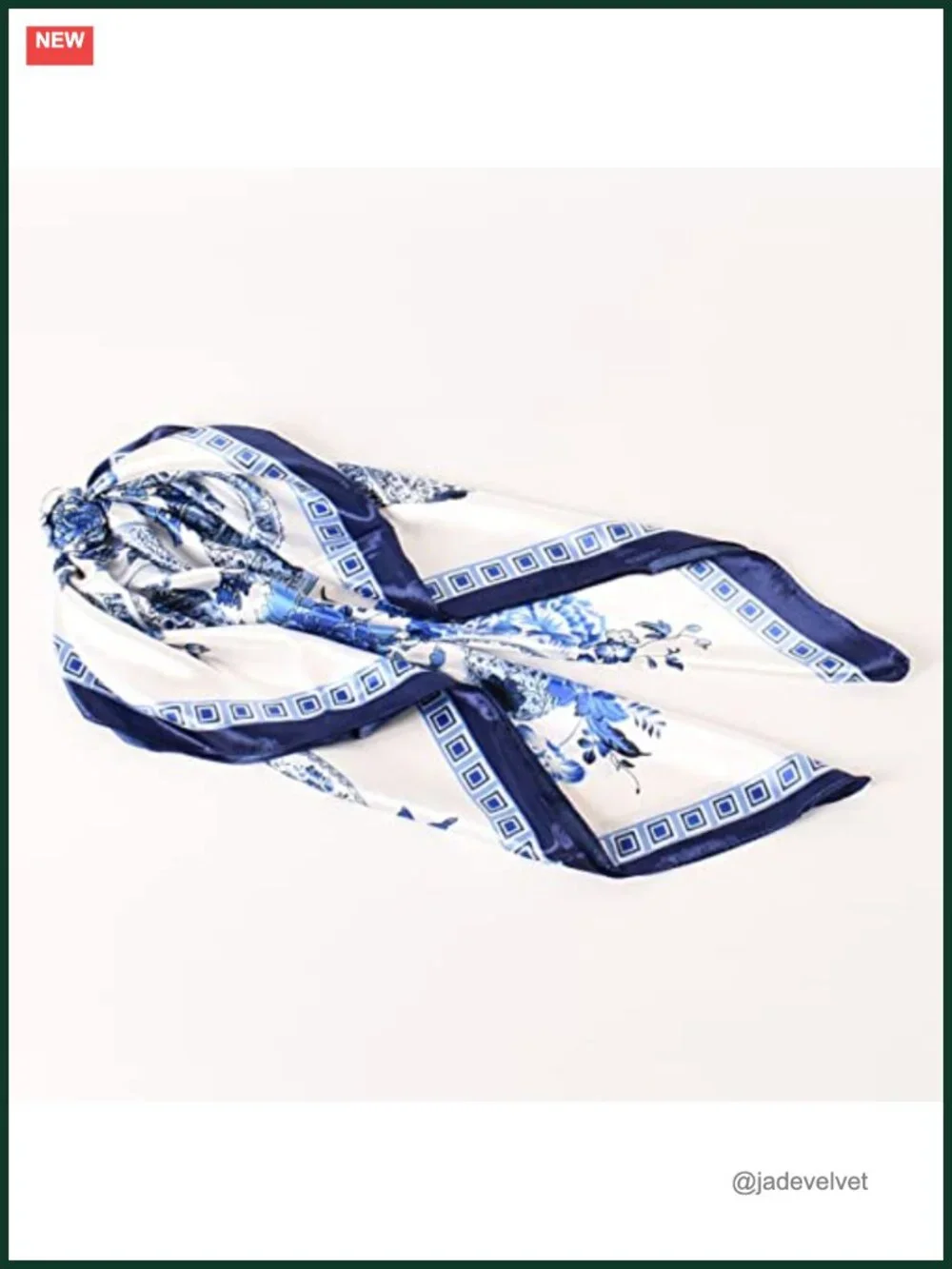 35x35 Silk Like Satin Scarf Head Wrap Neck Bandana Fashion Square Hair Scarf